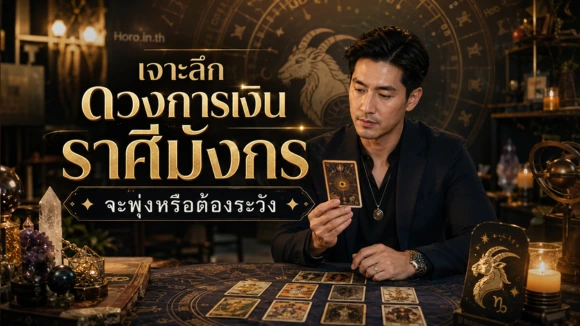 เจาะลึกดวงการเงินราศีมังกร 2569 จะพุ่งหรือต้องระวัง