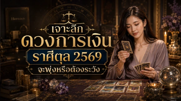 เจาะลึกดวงการเงินราศีตุล 2569 จะพุ่งหรือต้องระวัง