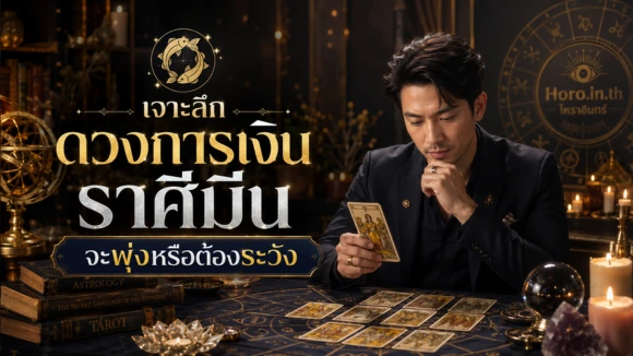 เจาะลึกดวงการเงินราศีมีน 2569 จะพุ่งหรือต้องระวัง