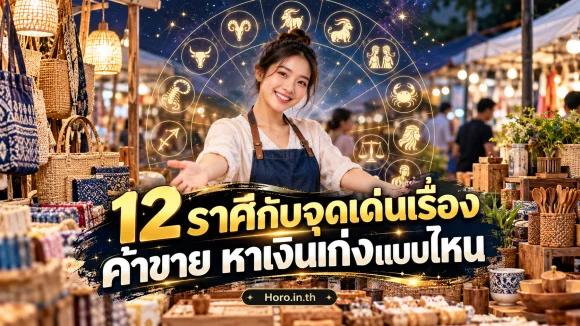 12 ราศีกับจุดเด่นเรื่องค้าขาย หาเงินเก่งแบบไหน