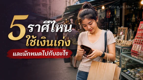 ราศีใช้เงินเก่ง